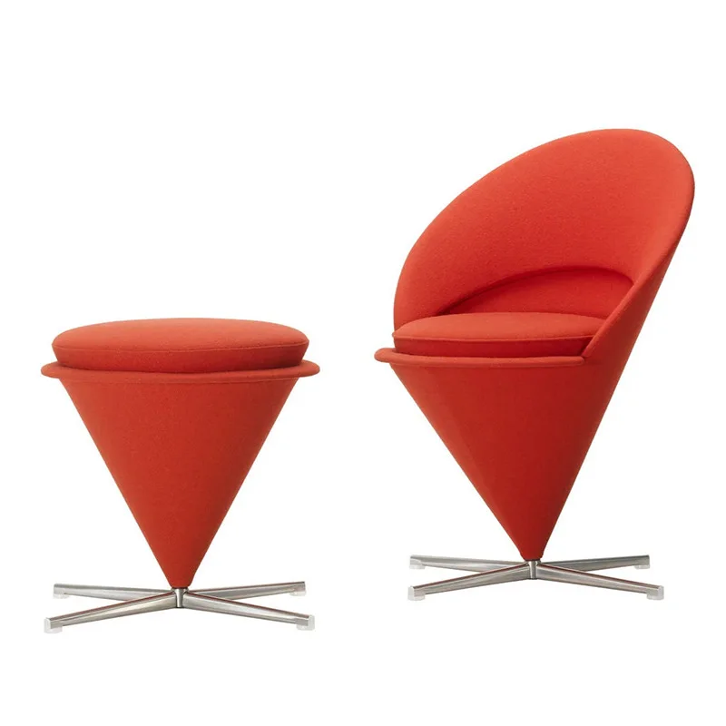 

Designer living room rotating single makeup Internet celebrity Cone love cone sofa