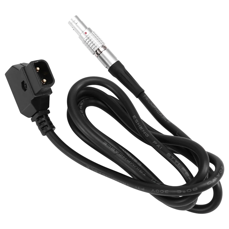 Cable de alimentación macho duradero de D-TAP a LEMO de 2 pines para solución de fuente de alimentación de Monitor Teradek Bolt Pro 300 RX