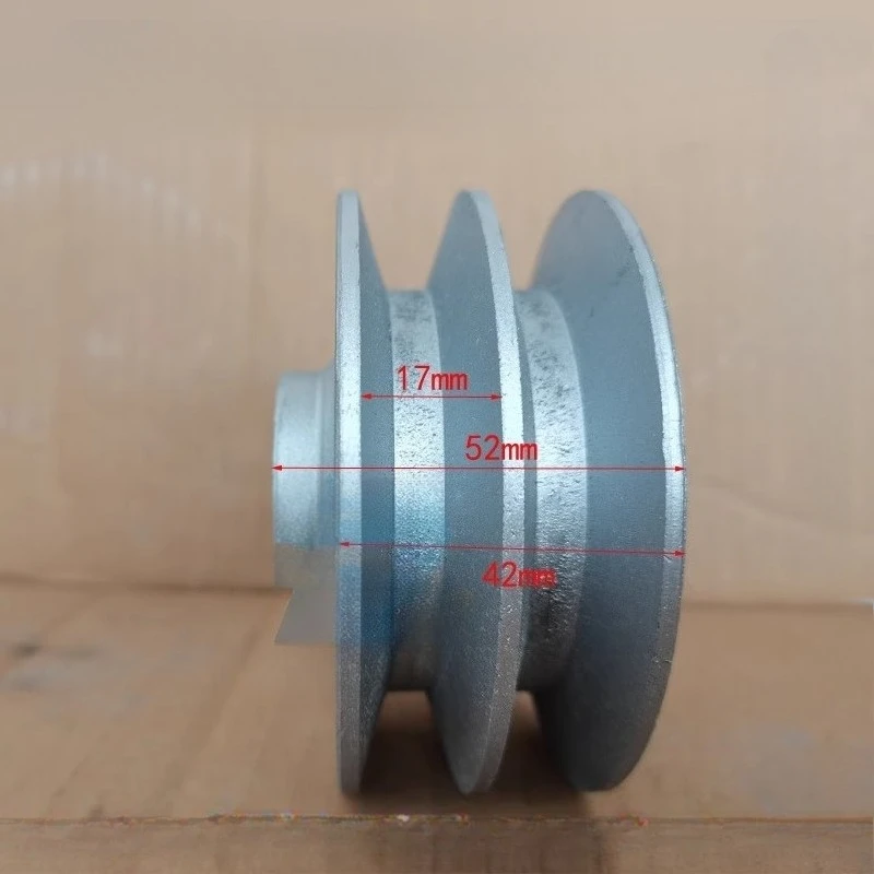 1PC 178F186F192F diesel engine power/100 B type double-slot spline pulley/micro/rotary farm machine accessories