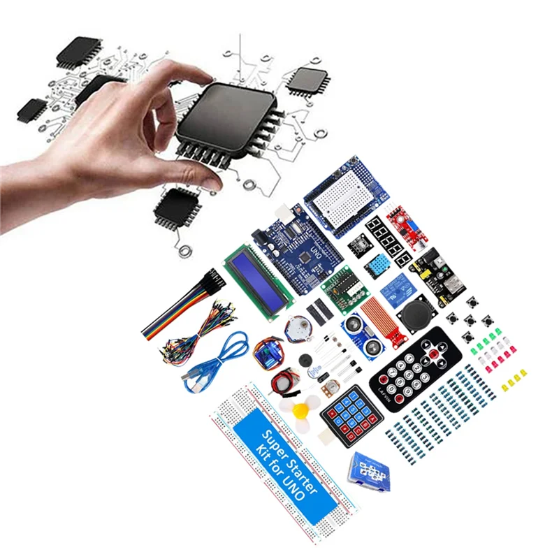 DIGIT-For UNO R3 Development Board RFID Upgrade Kit Super Starter Kit Learning Kit Tutorial