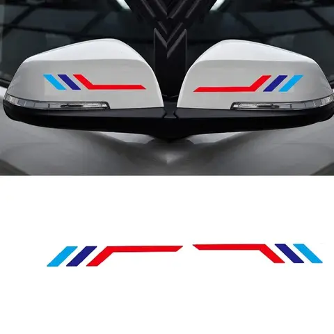 BMW E28 E30 E34 E36 E46 E60 E90 F84 F87 X1 X3 X4 X5 X6 X7 के लिए 2 पीस रियरव्यू मिरर स्टिकर | वाटरप्रूफ कार साइड मिरर डीकैल 10 best sales बीएमडब्ल्यू एक्स1 2021 - №5