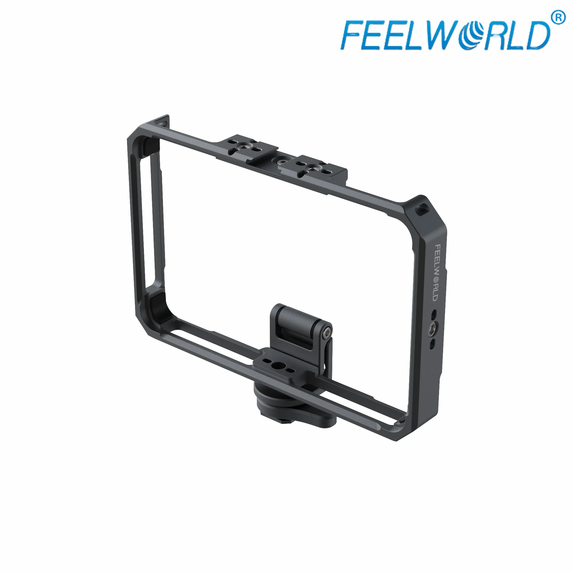 FEELWORLD F6PLUS/F6PLUSX Professional Digital Cine Cameras Monitor Cage Aluminum Alloy Bracket Protective Case