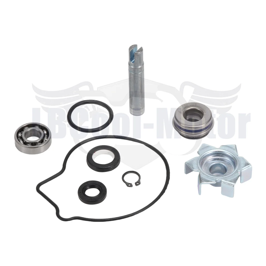 

Water Pump Impeller Repair Kit For Yamaha YZF R6 1999-2005 YZF R6S 2003-2009 FZ6 2004-2009 Gaskest O-rings Seals 5EB-12450-00-00