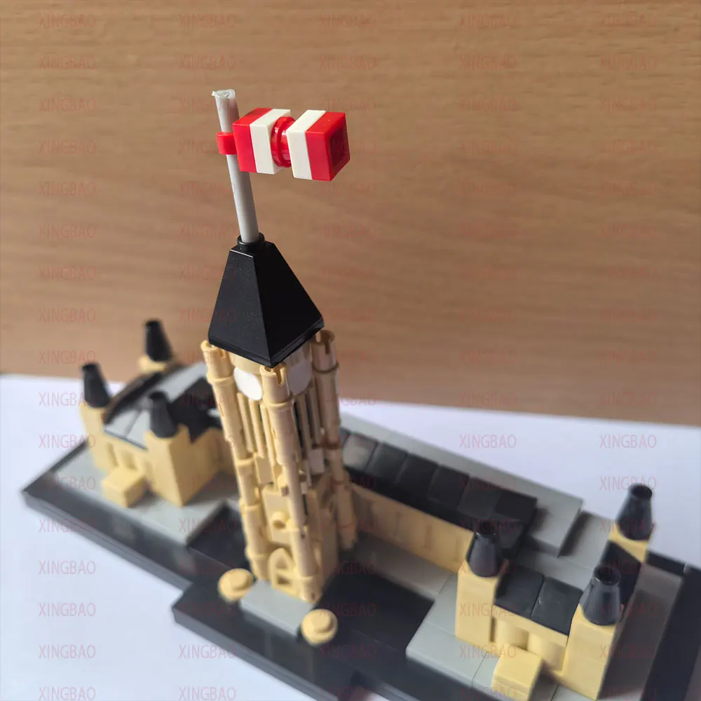 502PCS MOC The Canadian Parliament Building Building Blocks Toy Diy Assemble Bricks Architecture Series Display Collection Toys