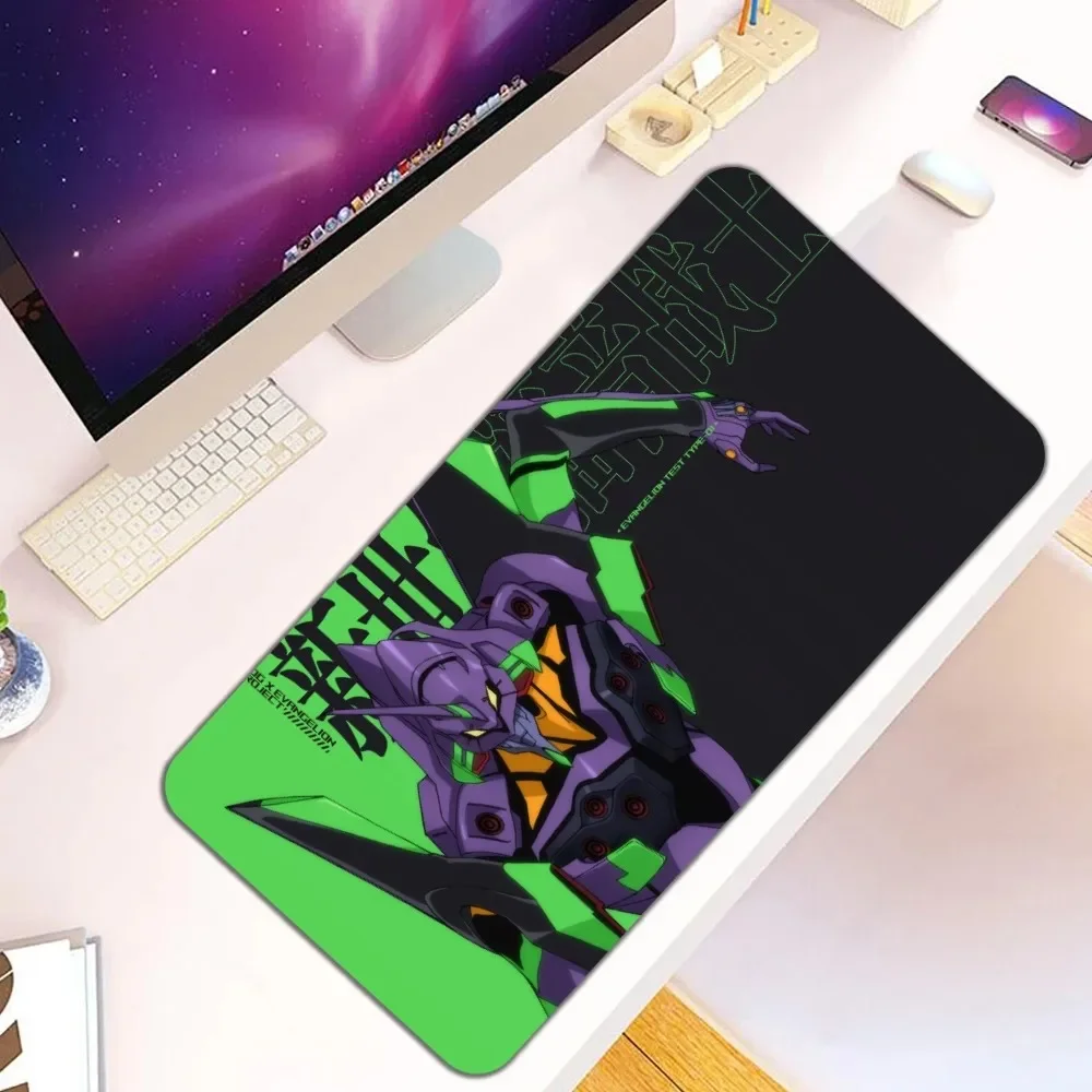 Anime-E-Evangelions Gaming Office Desk Pads Large For Computer Non-slip Lockedge Mouse Pad