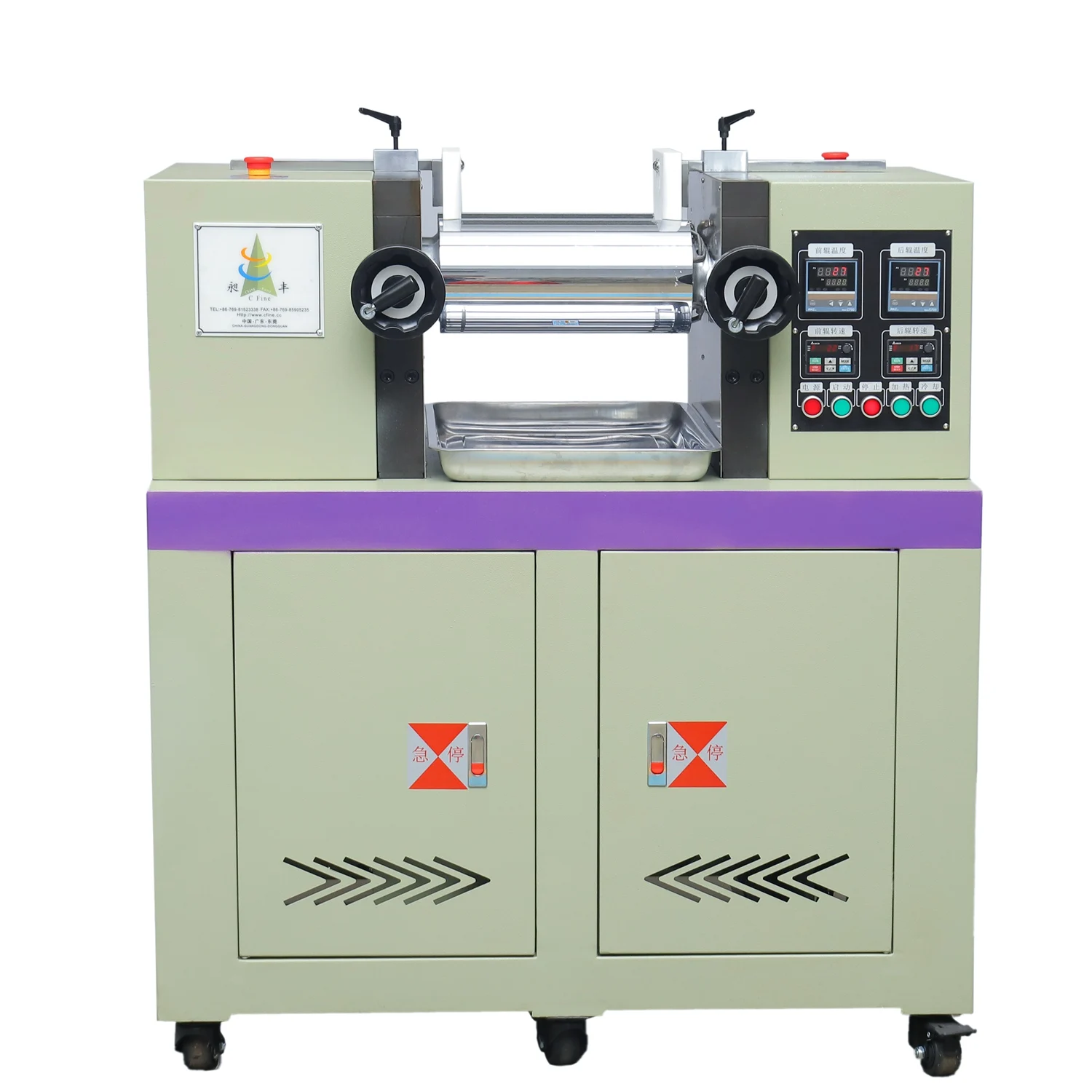 Factory Direct Sale Two-roll Mixing Mill Machine Hot Sale Natural Rubber Open Mill