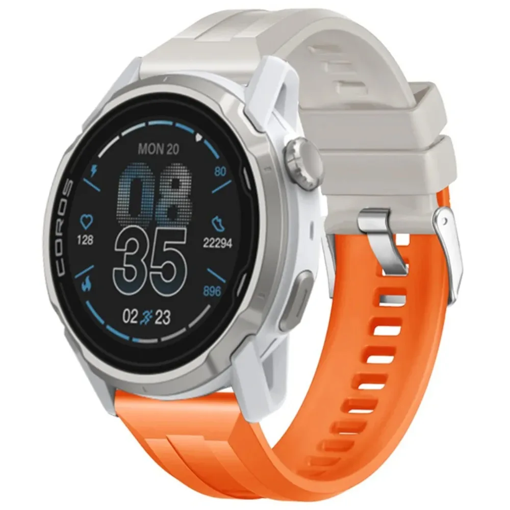 22 مللي متر حزام سيليكون رياضي لـ COROS PACE 3-Pro/APEX 4 42 مللي متر شريط مريح لـ Suunto Vertical 2-1/Race 2-S/Run/Ocean سوار #5
