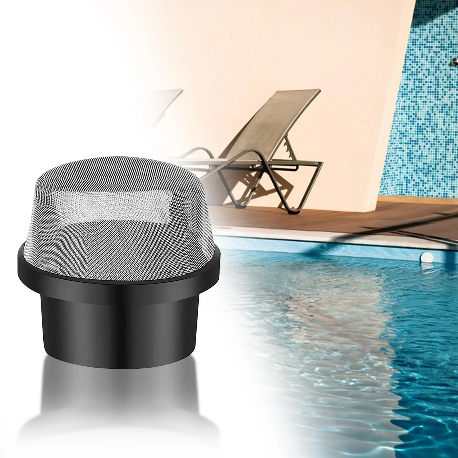 Stainless Steel Air Vent Strainer Replacement Cap for Pool And SPA