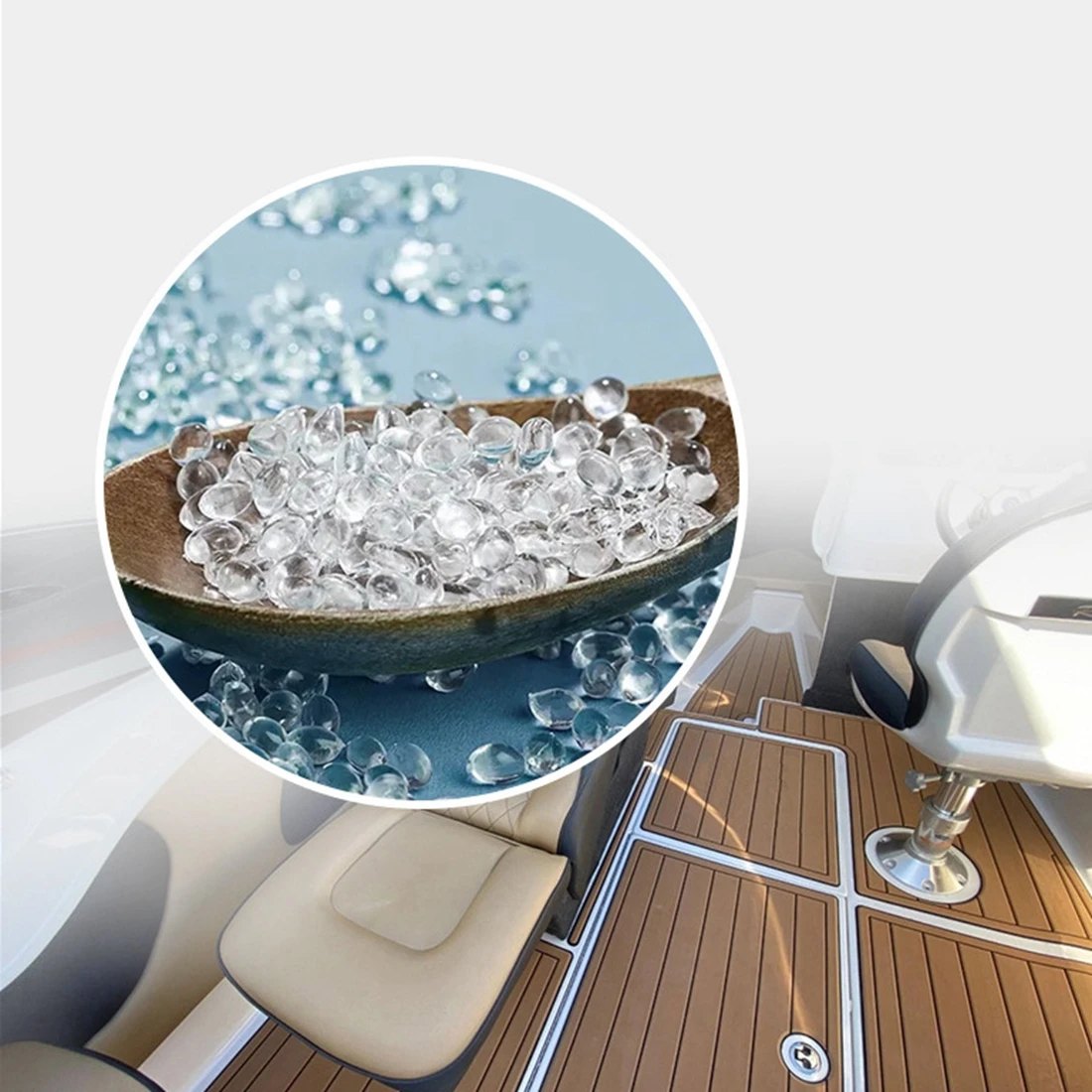 EVA Foam Boat Marine Flooring Faux Teak Boat Decking Mat 450x2400x6mm Anti Skid Yacht Flooring Mat Self Adhesive Vehicle Pad