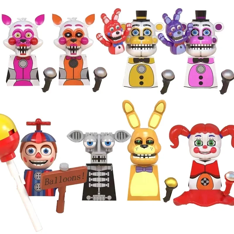 @ GG1001 Anime Cartoon Modell Bricks Horrible Thriller Mini Kompatibel Montieren Puzzle Spielzeug Bausteine Kinder Geburtstag Geschenke