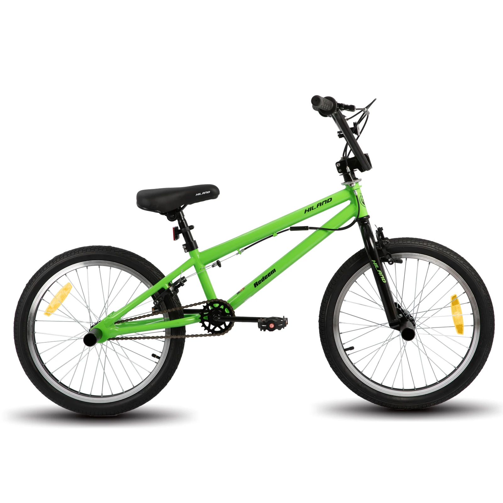 Hiland 20 inch Freestyle BMX-fiets voor kinderen, beginnersniveau tot geavanceerde rijders met 360 graden gyro en 4 haringen, kinderfiets voor jongens, meisjes