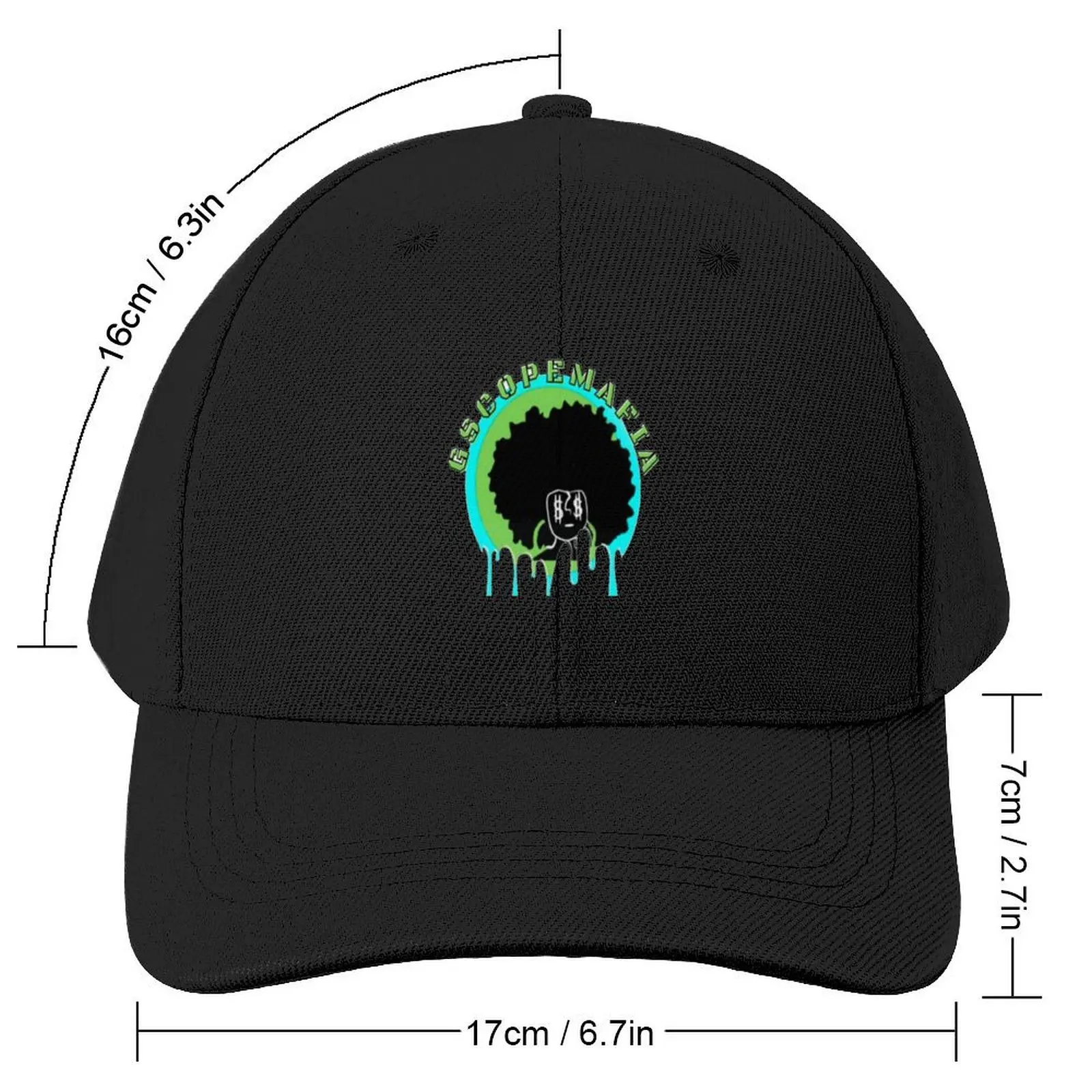 G Scope Mafia Baseball Cap Rave sun hat Uv Protection Solar Hat Men Hats Women's