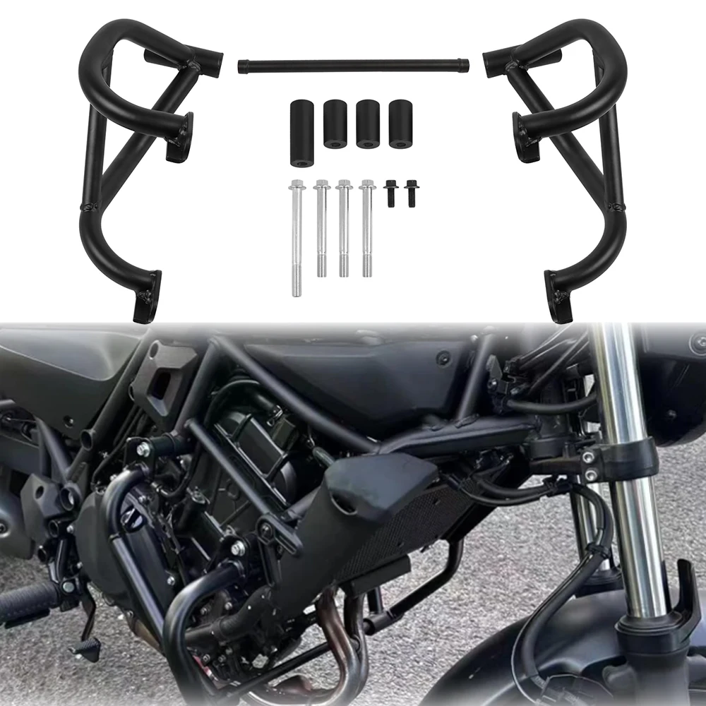 For Kawasaki ELIMINATOR 500 450 ELIMINATOR450 E500 E450 E400 23-25 Motorcycle Crash Bar Engine Guard Highway Bumper Protector