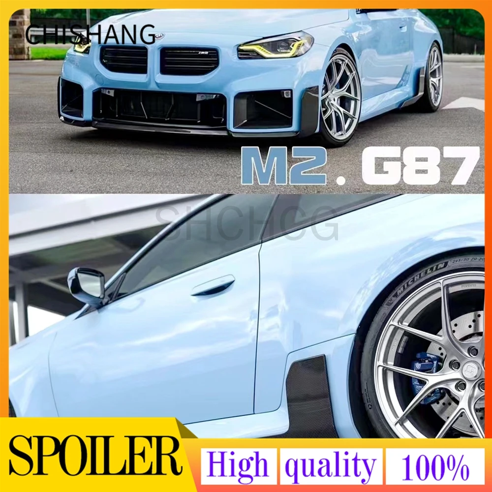 

Front Bumper and Side skirts Spoiler Lip Lower Guard Blade Splitter For BMW M2 G87 2023+