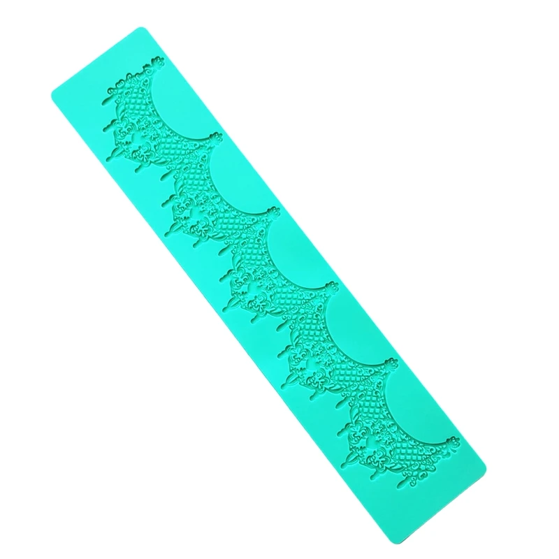 GX158 Swag Patterns Silicone Lace Pad Candle Aromatherapy Decoration Mold DIY Gypsum Resin Epoxy Craftwork Mould 5 designs