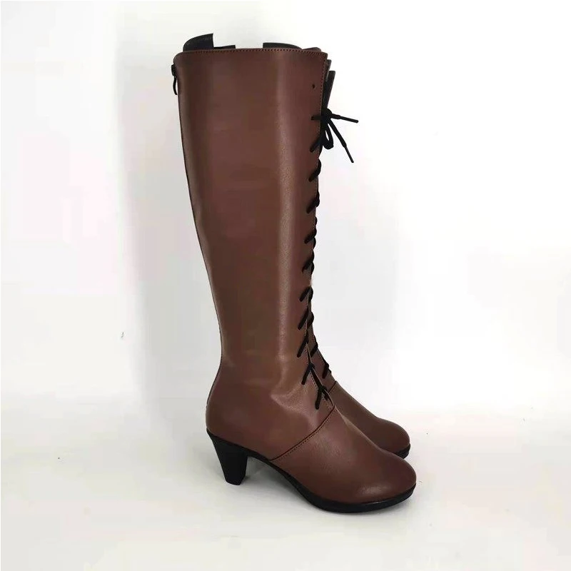 Ciel Phantomhive Cosplay chaussures bande dessinée Anime bottes longues Ciel dame Cosplay Costume accessoire chaussures pour la fête d'halloween