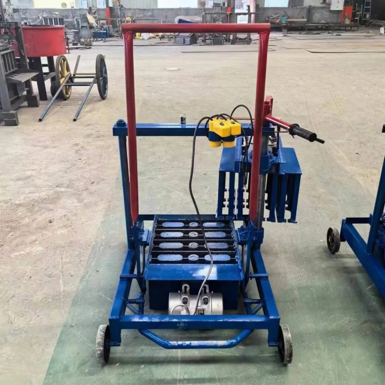 Hot Sale New Multifunctional Fixed Cement Brick Making Machine, Semi-automatic Block Moulding Machine