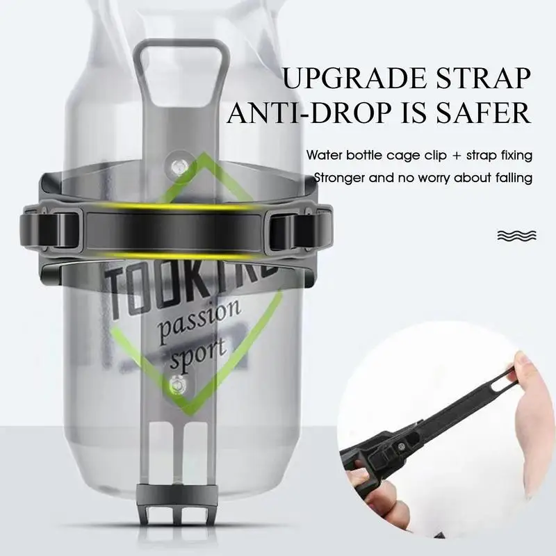 Bike Water Bottle Holder Rotatable Bicycle Cup Cages Adjustable Universal Cycling Tube Mounted Accessories Easy To Use