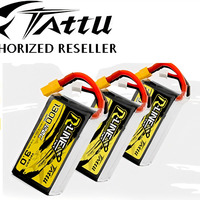 Tattu R-Line Version 3.0 V3 1300/1400/1550/1800/2000mAh 120C 4S 14.8V Lipo Battery XT60 Plug FPV Racing Drone RC Quadcopter DIY