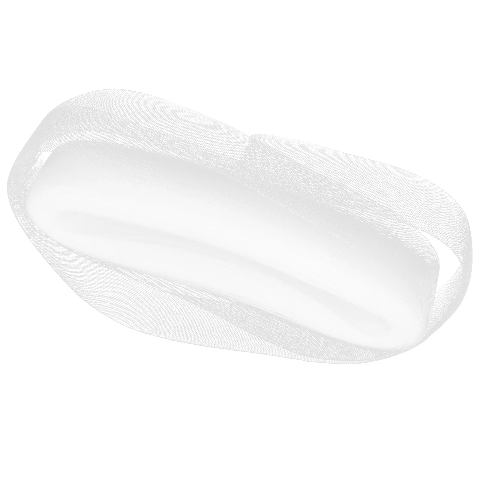 

1 Roll Wide Elastic Braid Polyester Mesh Tulle Fabric Stiff Elastic Dress Boning Trim for Wedding Skirt Shaping Formal Dress