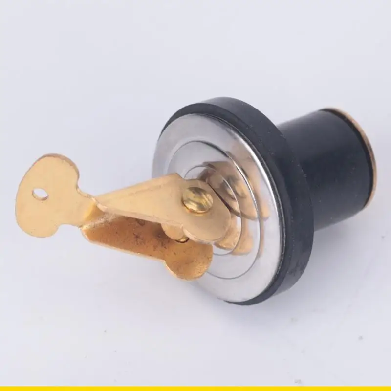 SZCH Insert and Tighten Drain Closure 5/8 Inch Brass Rubber Expansion Seal for Boat Drain Service and Opening Maintenance