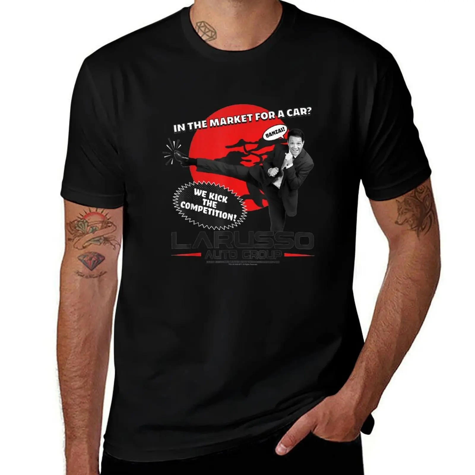 

C0br4 K4i LARusso Auto Group Ad T-Shirt t shirts cotton 100% t shirt man luxury T-Shirt