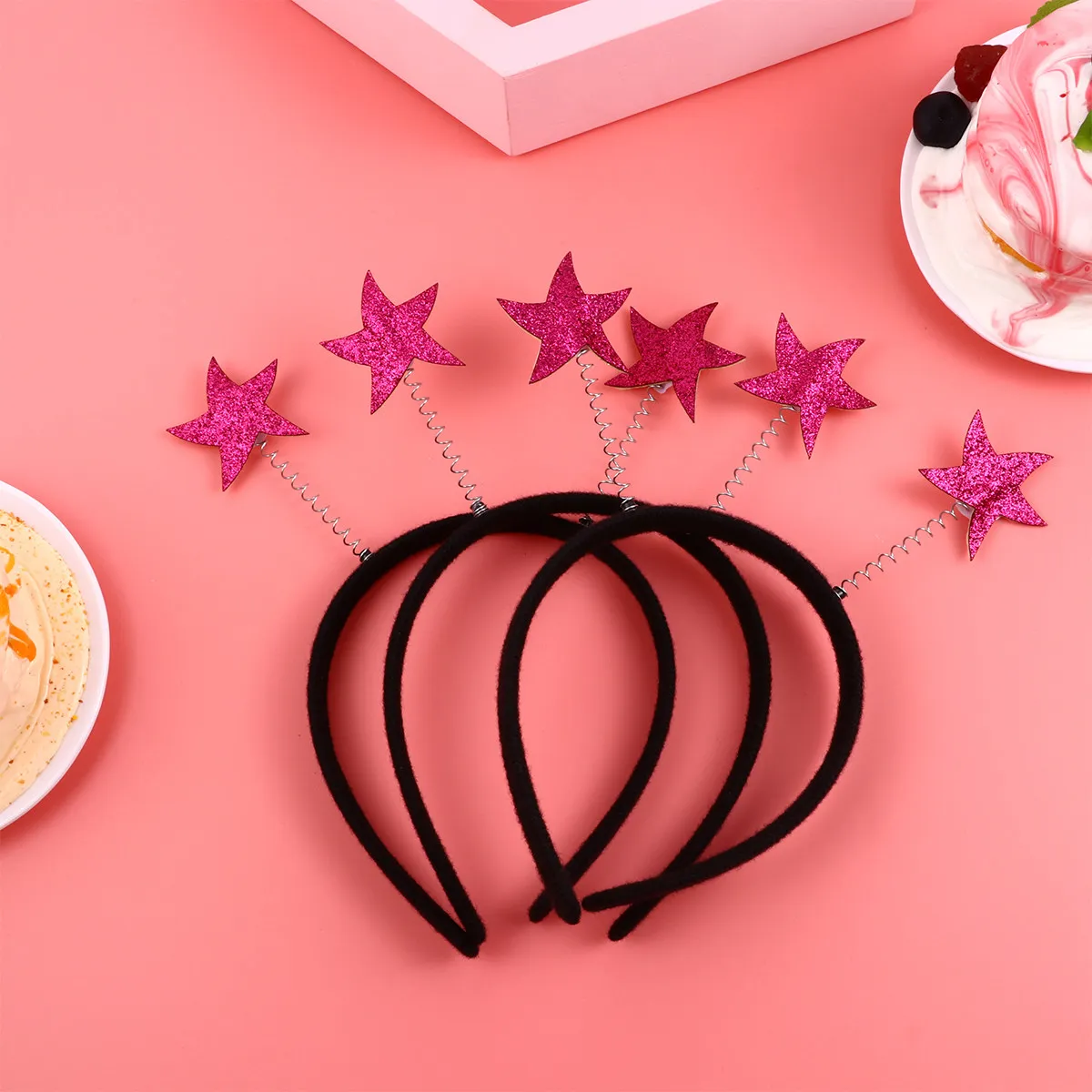 faixas-de-cabelo-em-formato-de-estrela-3-pecas-glitter-leve-confortavel-aneis-de-cabelo-para-aniversario-suprimentos-para-festa-aderecos-para-fotos-faixas-de-cabelo-em-formato-de-estrela
