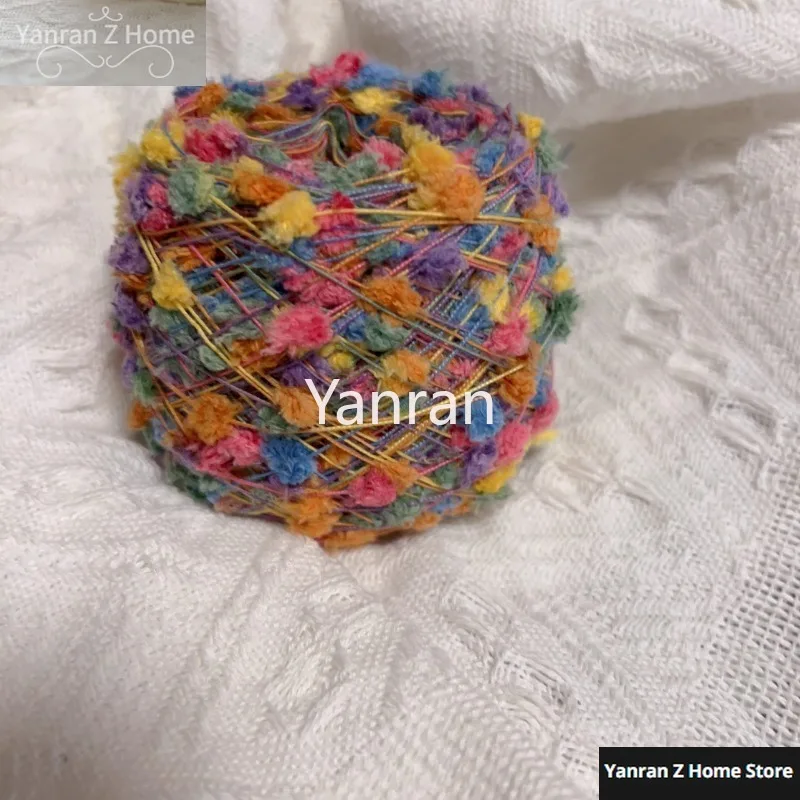 Duan Dye Cotton Yarn Long Distance Chrysanthemum Bean Macaron Mantian Star Handmade DIY Knitting Wiring 50g Yarn Bulk