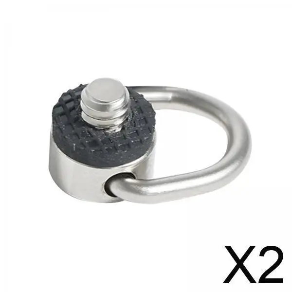 2xCamera Fixing Screw Premium 1/4 inch for Camera Shoulder Quick Release Plate