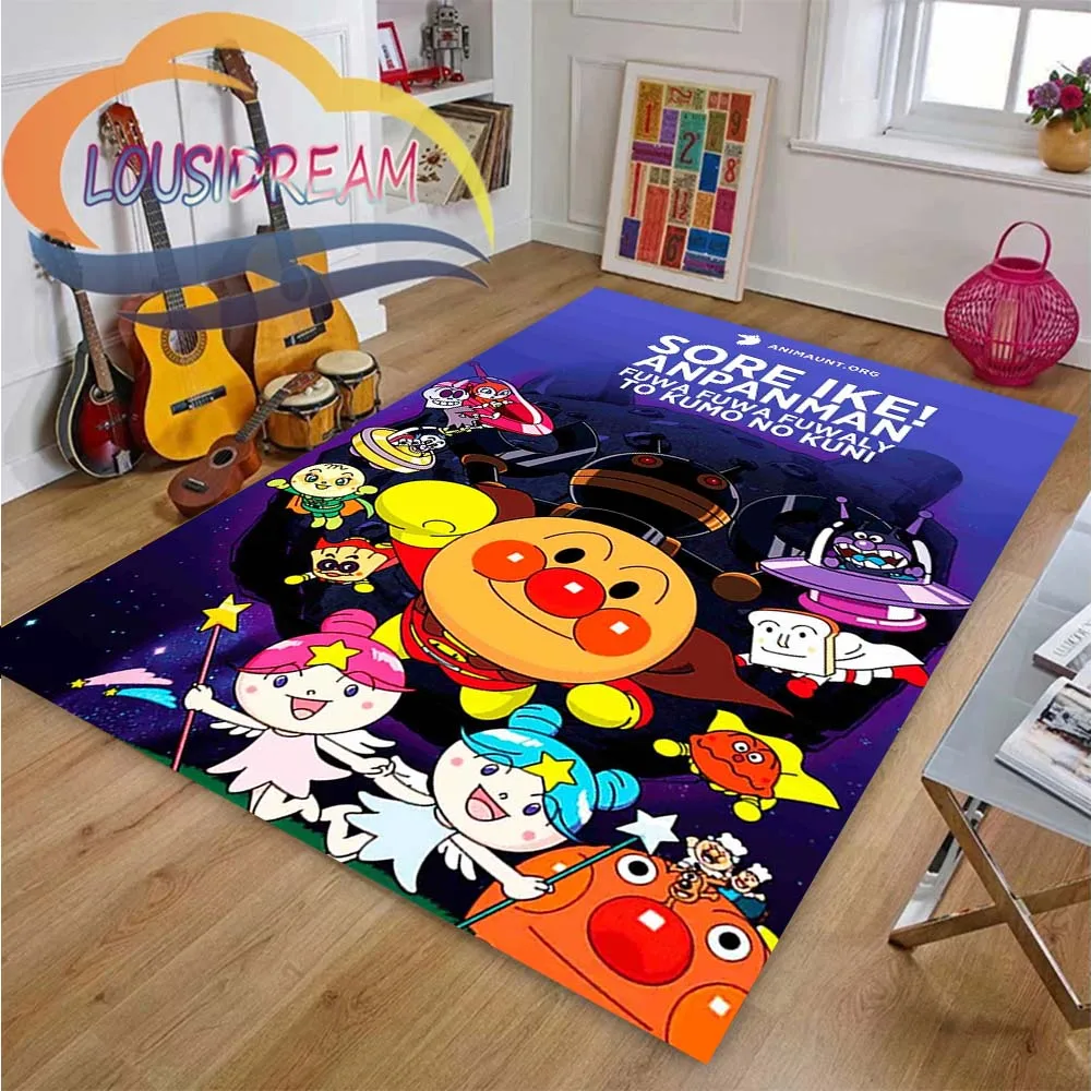 

Children Doormats A- Anpanman Anime Carpet Hallway Foot Rug Soft Floor Mat Pet Rug Kitchen Mat Birthday Gift Home Decor Bath Mat