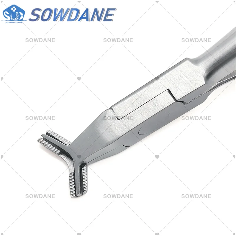 1 piece Dental Orthodontic Instruments Lingual Wire NiTi Cinch Back Plier Orthodontic Forcep Tool Max for 0.7mm