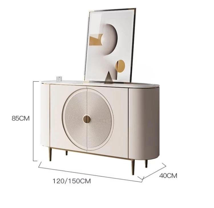 Modern minimalist style living room furniture porch wall cabinet cupboard locker
