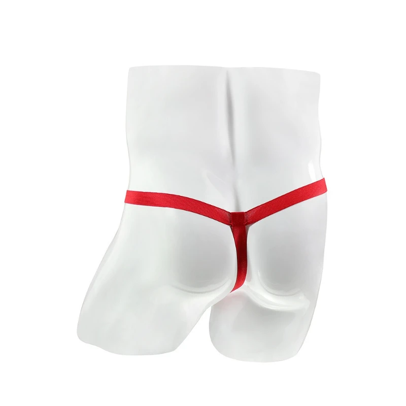 Men's Sexy Thongs And G Strings Underwear Christmas Deer Velvet Thong  Panties Lingerie Low Waist Sissy Jock Strap T-Back