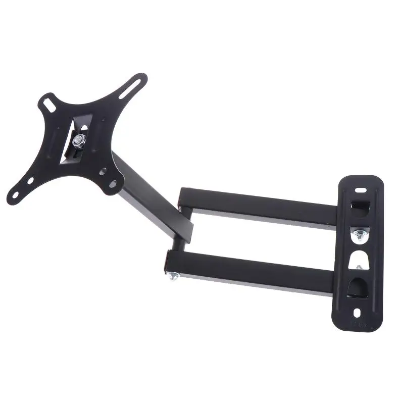Suporte ajustável para monitor de caravana, suporte dobrável para TV, de 14 a 27 polegadas, seguro e resistente, ideal para viagens de carro.