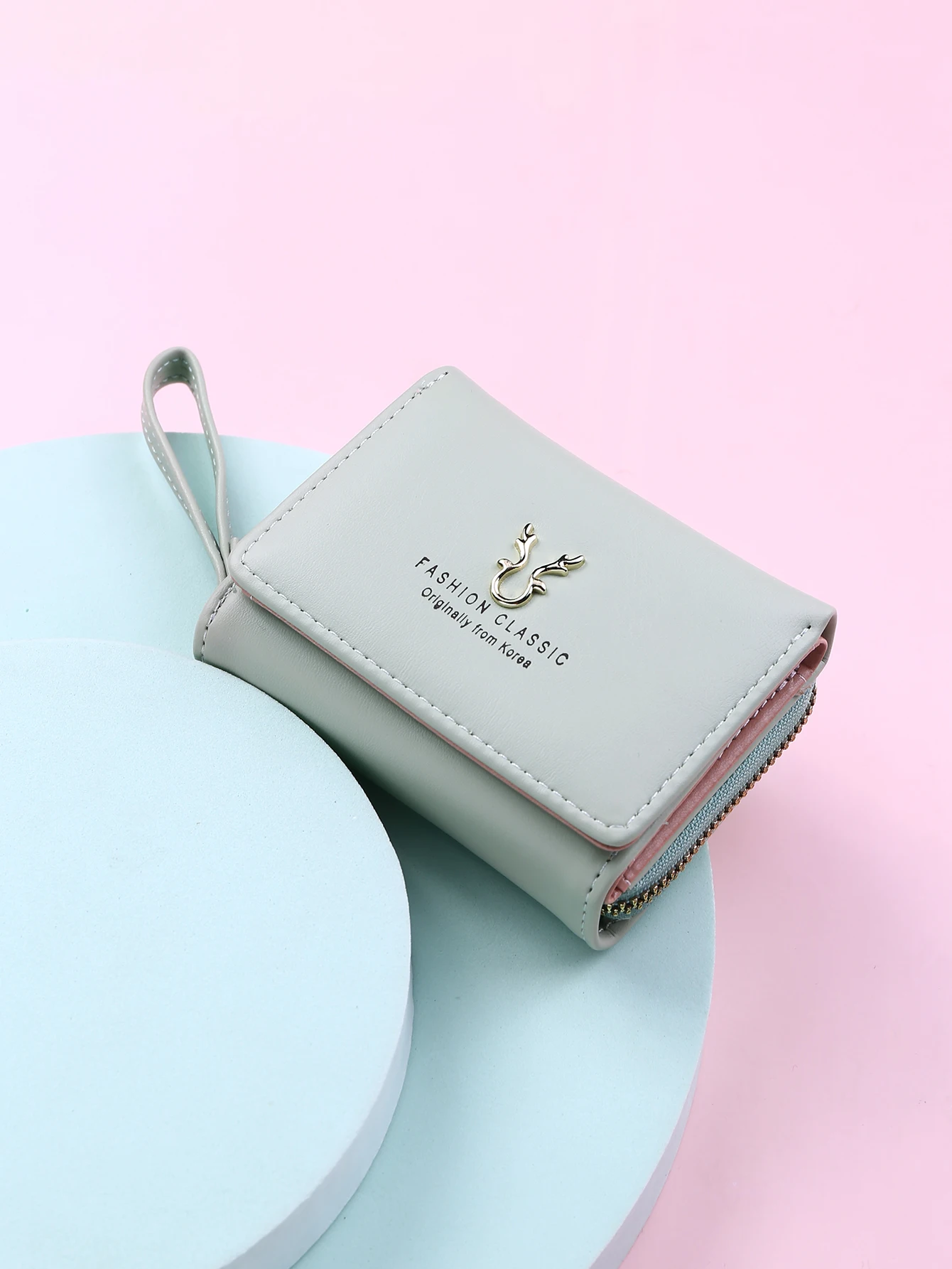 Luxus Marke frauen Kleine Brieftasche Weibliche Karte Halter Kurze Brieftaschen mit Geldbörse für Frau Damen PU Leder Haspe Mini kupplung – Detail 12