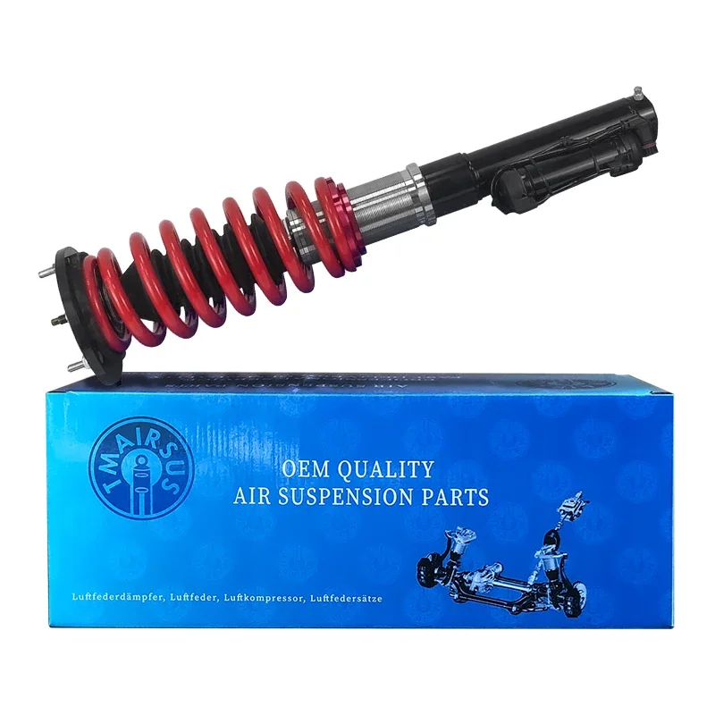 Air-to-Coil Suspension Conversion Kit with ADS, Adjustable Shock Absorbers for Mercedes-Benz S-Class W221 2007-2012