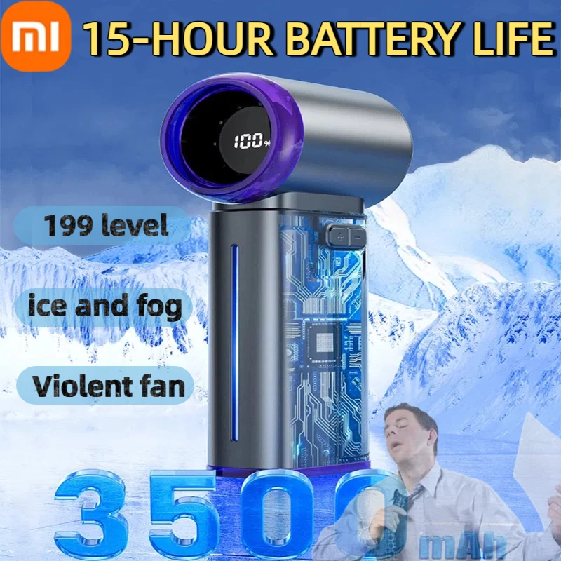 

Xiaomi GF04 Ручной вентилятор-увлажнитель воздуха Портативный воздухоохладитель USB Перезаряжаемый мини-устройство охлаждения для домашнего офиса на открытом воздухе