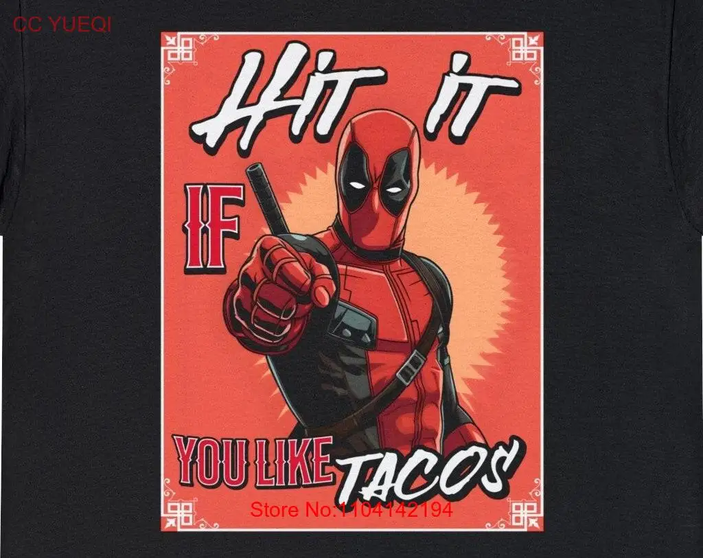 Hit It If you like Tacos T shirt Premium 100 Heavy Cotton Sizes XS XXXL Sassy merc with a mouth Funny Retro Vintage Comics