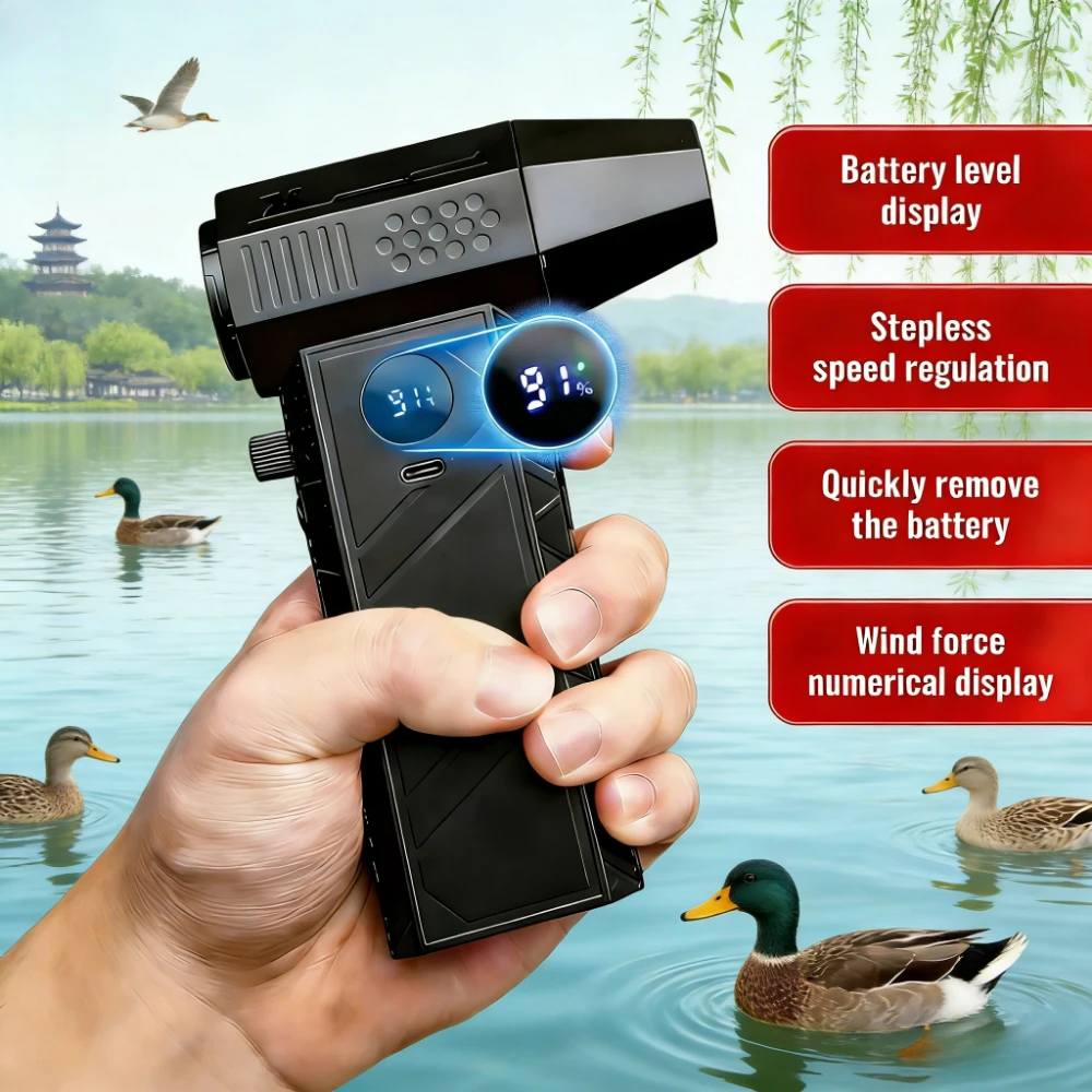 

C6 Pro Mini Air Blower Brushless Motor Powerful Dust Blower Display LED Lighting Portable Rechargeable Turbo Jet multifunction