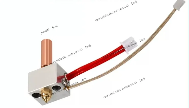 for Neptune 4 Pro Repair Accessories 3D Printer Hotend Extruder Kit Brass Nozzle Heater Block Throat Heater Cartridge Parts