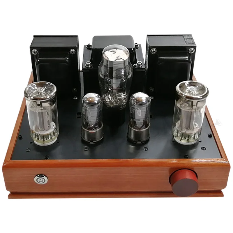 

AIYIMA SMSL 6J8P FU50 717A 12W 2.0 HIF Vacuum Tube Amplifier 5U4G Rectifier LED Stereo Single Ended Class A Tube Amplifier Audio