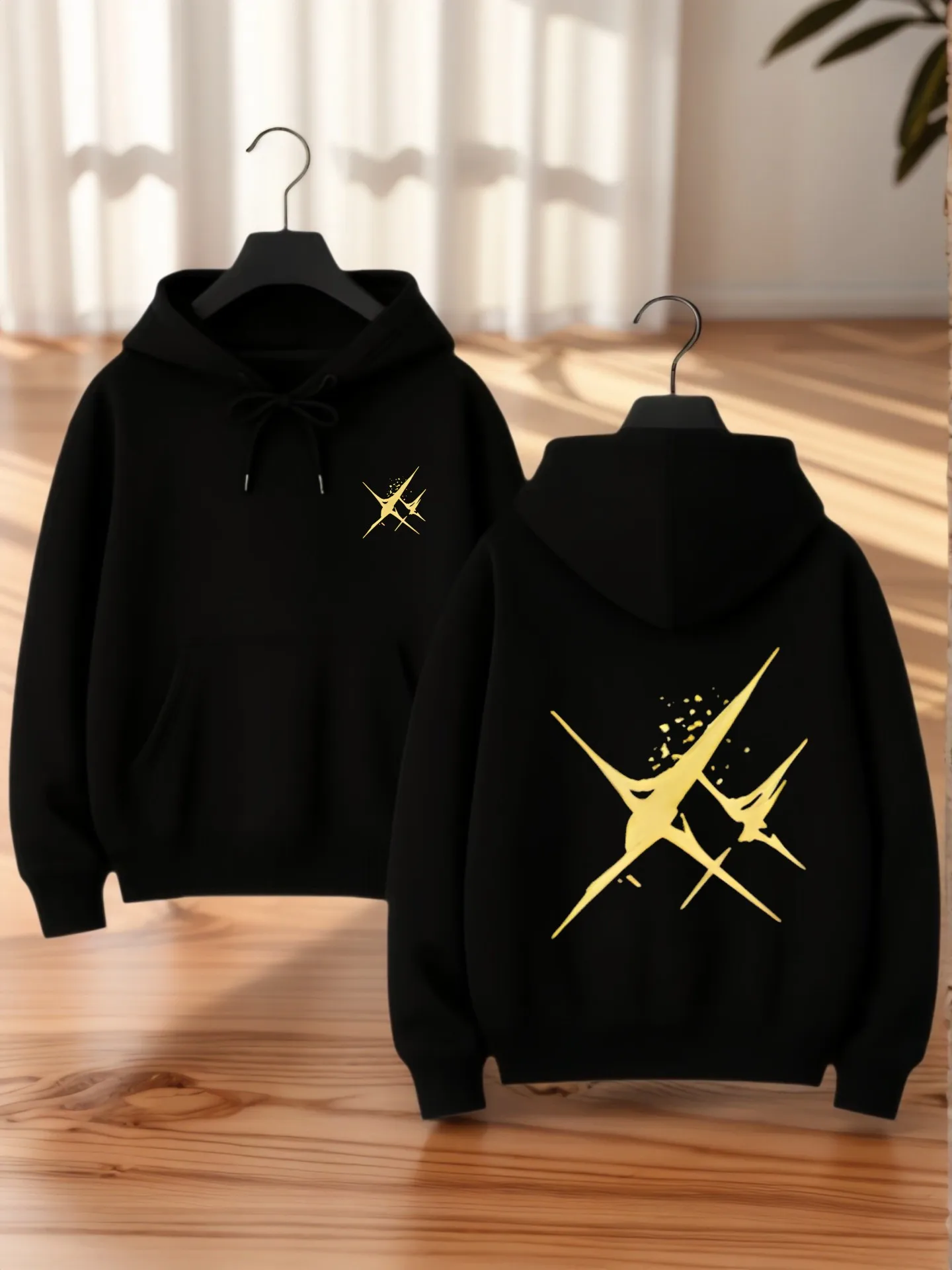 

Women Hoodie, Bohemian - Bliss Graphic Print, Aesthetic Style, Soft Fabric, Casual Everyday Wear, For Women