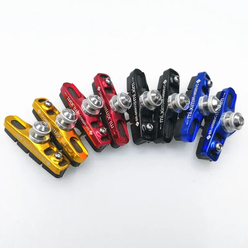 

New BC-590VC Brake Pad Road Bike Carbon Fiber Rim Drawer Type 55mm C Brake Pad can Replace