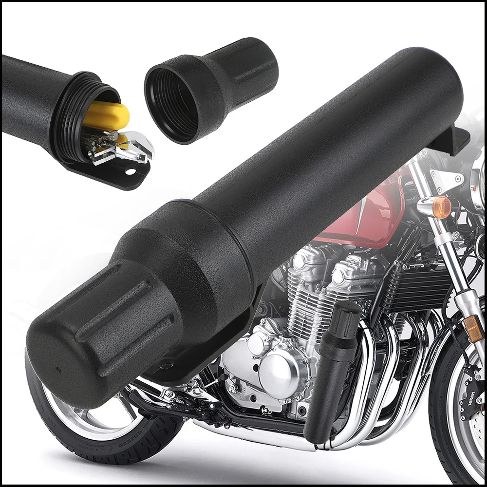 Universal Off-Road Motos Motorcycle Accessories Waterproof Tool Tube Gloves Raincoat Storage Box