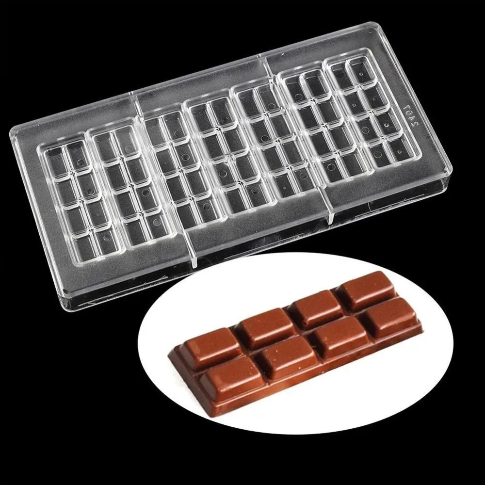 VEHO-Break Apart Chocolate Bar Mold, DIY Homemade Candy Pastry Baking Mould For Confectionery Making & Cake Decoration