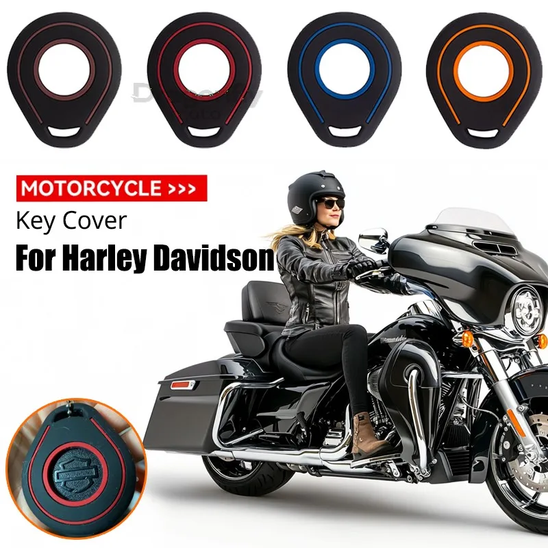 Holder Keychains for Harley Davidson Softail Sportster VRSC Touring X48 883 1200 Street Glide Motorcycle Car Key Cover Case