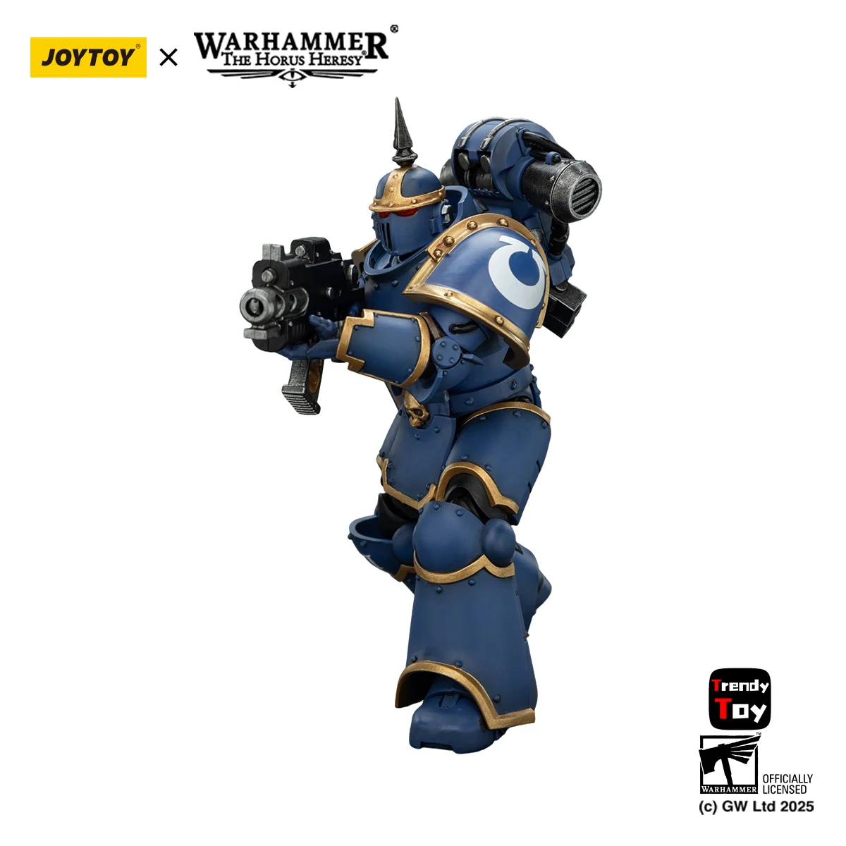 

【Доставка в течение 24 часов】Фигурка JOYTOY Warhammer 40K Ultramarines MK Lll Tactical Legionary 1/18, модель игрушки-фигурки