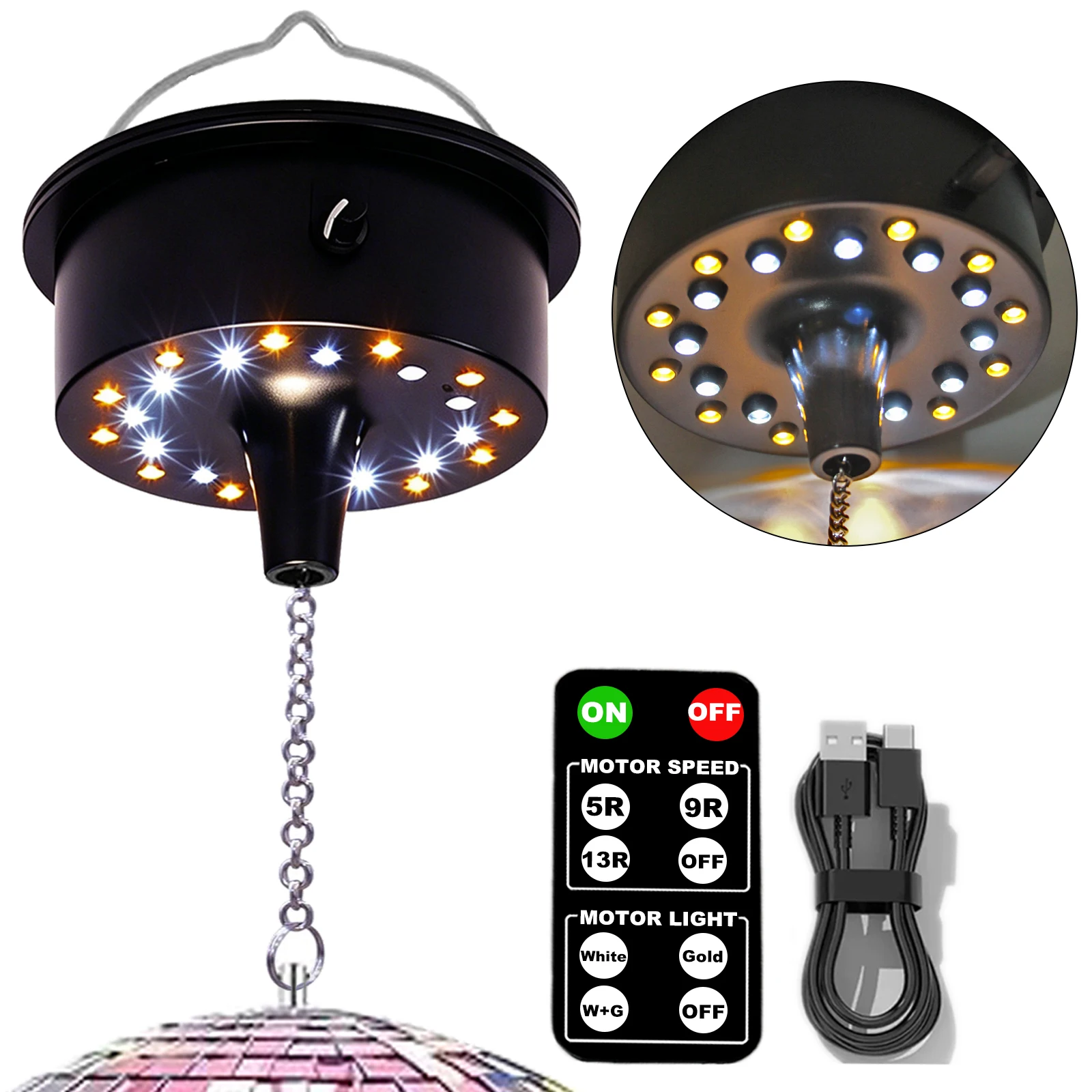 motore-per-sfera-specchiata-led-oro-e-bianco-con-telecomando-velocita-regolabile-motore-resistente-per-sfera-a-specchi-alimentazione-usb-3-batterie-aa