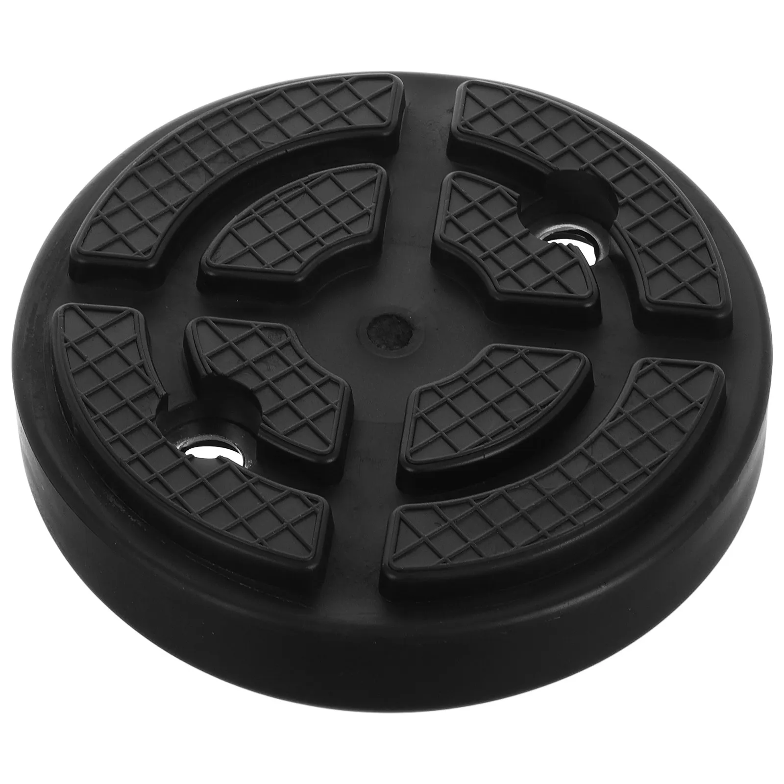 Car Lift Rubber Pad Round Heavy Duty Two-Post Auto Jacking Lift Pad Stable Support for Vehicle Hoist Pads for Floor Jack