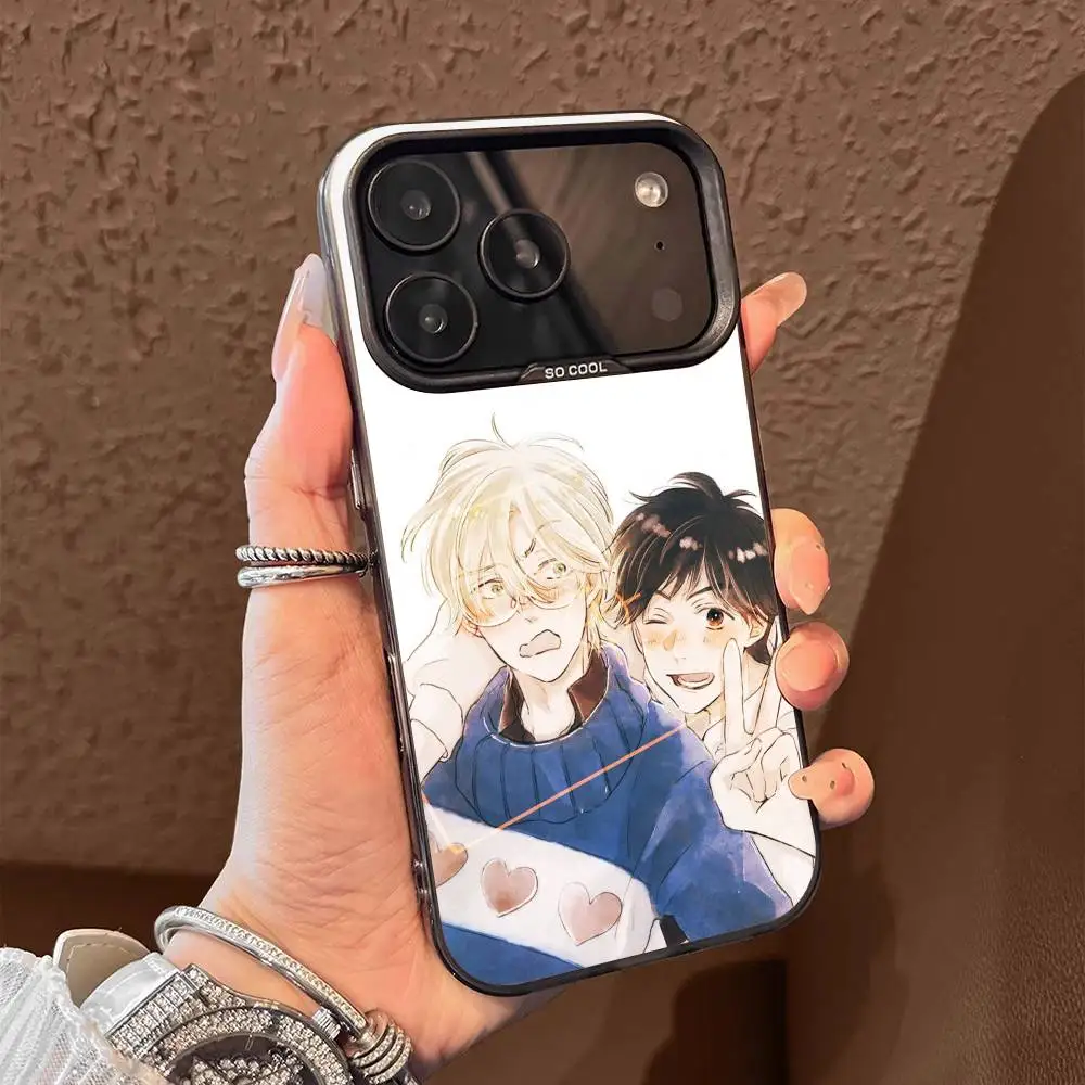 Banana Fish Ash Lynx Eiji Okumura Phone Case For iPhone 15,17,11,14,13,16,12,E,Max,Plus,Air,Pro,Mini Black Matte Cover